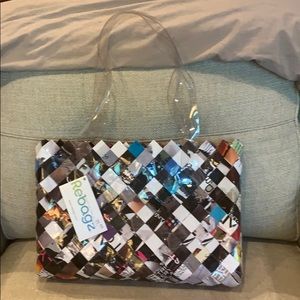 Rebagz Tote Purse 14” x 10” Half the Sky Designs